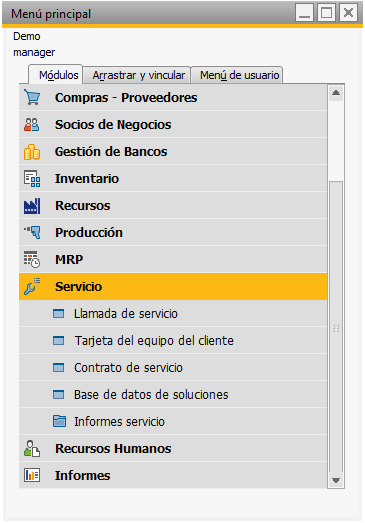Servicio 1