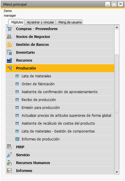 produccion y recursos