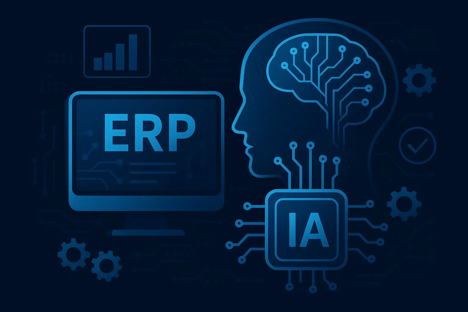 logo de erp con IA